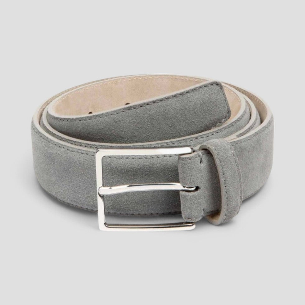 Men's Suede Leather Belt
