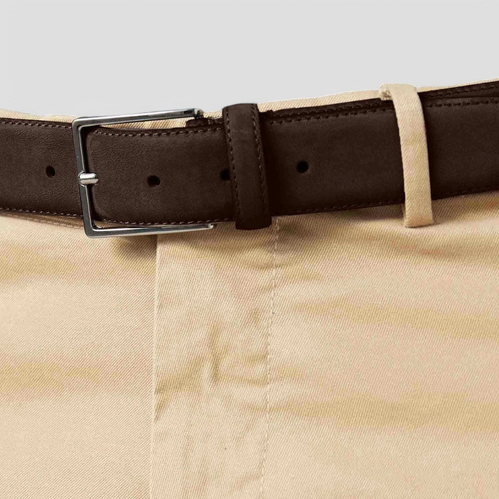 Men's Suede Leather Belt