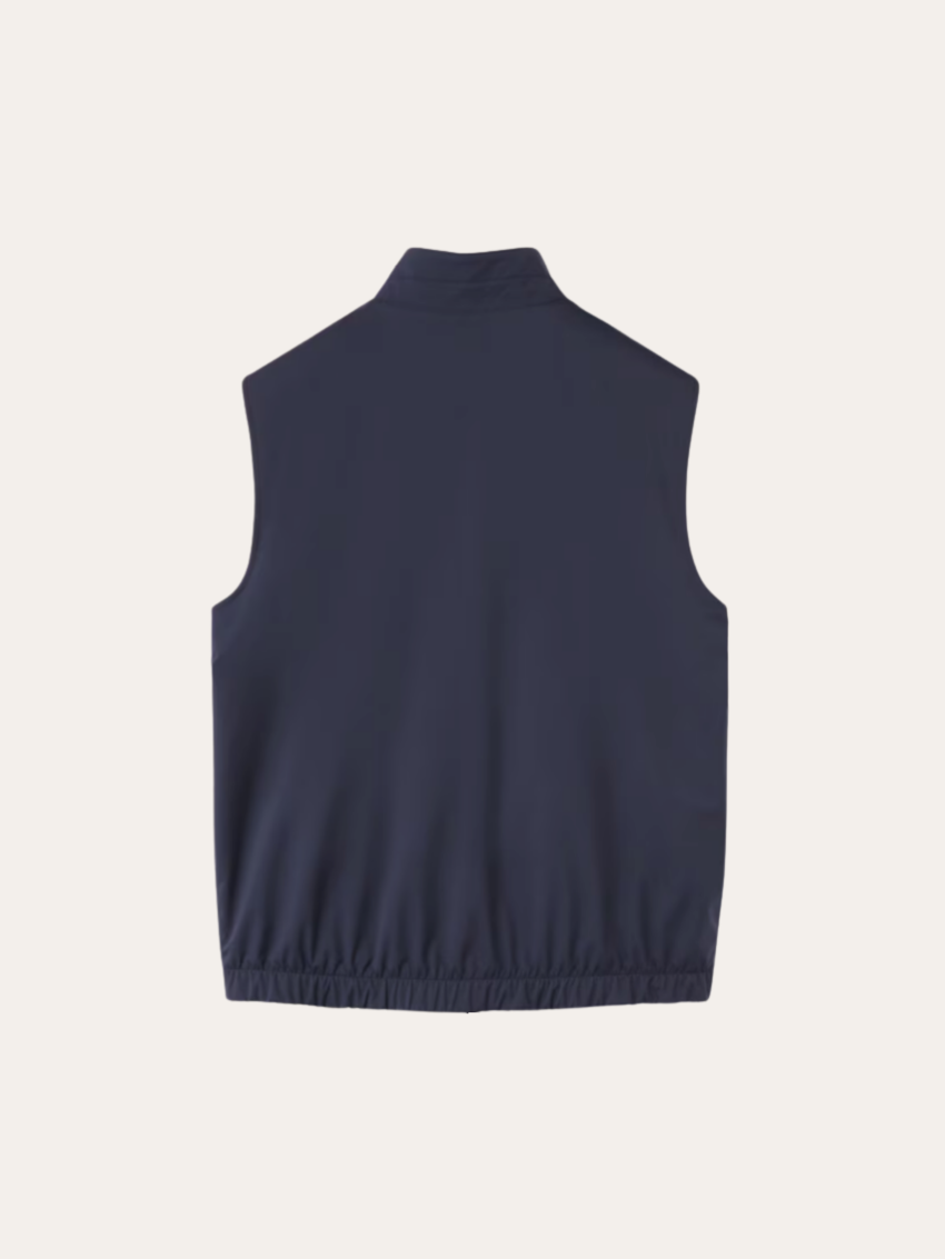 Reversible City Body Warmer - Navy Blue