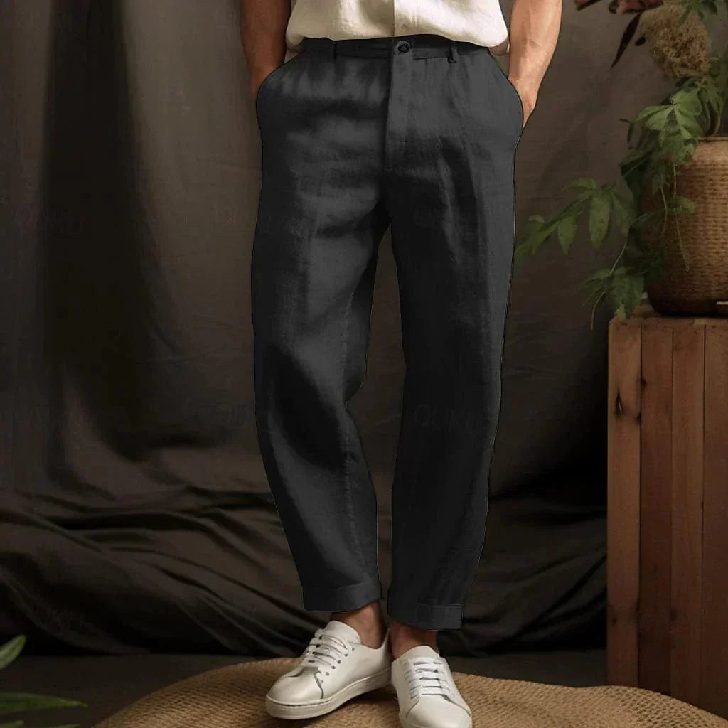 Zeeus | Summer Casual Linen Men's Trousers