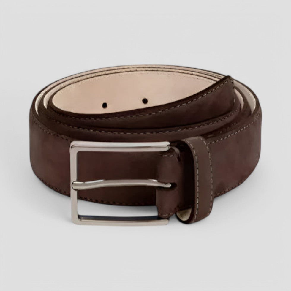Men's Suede Leather Belt