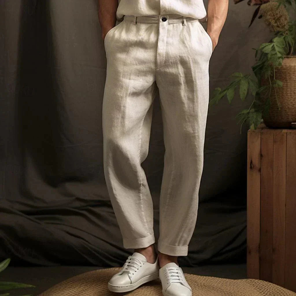 Zeeus | Summer Casual Linen Men's Trousers